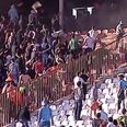 VIDEO: Disgusting scenes from Serbia as Belgrade derby is delayed by serious crowd violence