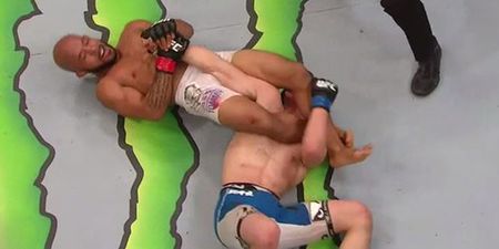 Vines: Every single finish from UFC 186, including the cruelest of submissions in the main event