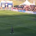 VIDEO: Goalkeeper should be ashamed to be caught out by ambitious 60 yard free-kick