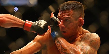 GRAPHIC: UFC champ Rafael dos Anjos shows off gruesome ear injury before last loss