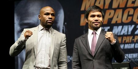 Mayweather-Pacquiao on track to shatter pay-per-view records