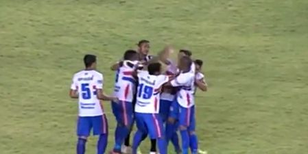 VIDEO: Brazilian teammates fight each other after conceding fifth goal