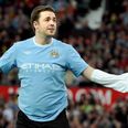Comedian Jason Manford found a novel way of apologising to Blackpool’s controversial owner