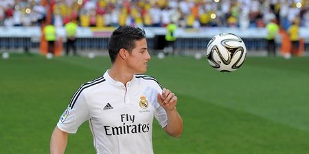 GIF: James Rodriguez doesn’t know how to score a normal goal