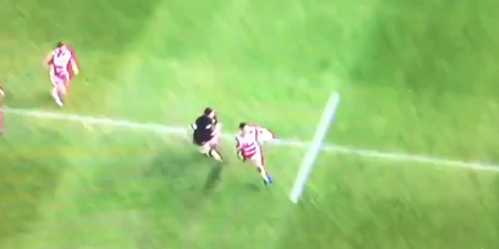 Vine: Incredible try saving ankle tap stops Jonny May from certain score