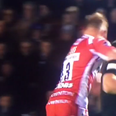 Vine: There has been a lot of debate about this red card in the Challenge Cup final
