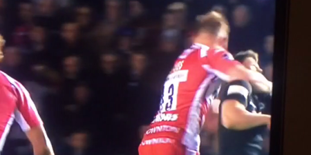 Vine: There has been a lot of debate about this red card in the Challenge Cup final
