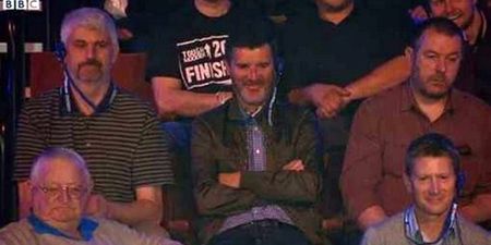 Dennis Taylor risks Roy Keane wrath after Fergie quip at Snooker World Championships