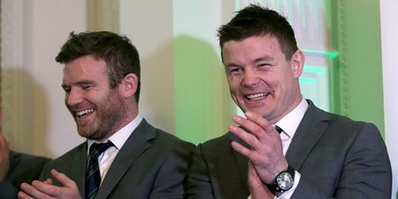 TWEETS: Brian O’Driscoll and Gordon D’Arcy engage in war of embarrassing pictures