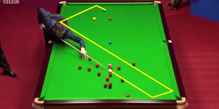 Video: The Shot of the Championship vote for the snooker is impossible to call