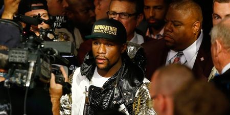 Report: Floyd Mayweather earned a cool million dollars for walking out with Burger King