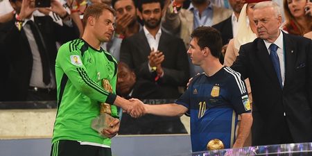 Manuel Neuer has ramped up the trash talk on Lionel Messi, plans on showing him who’s boss