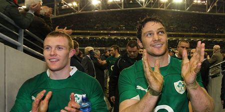 David Wallace receives the ultimate honour from Ireland’s rugby fraternity