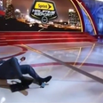Video: Shaquille O’Neal’s fall on TV last night was so much better than Jerome Boateng’s
