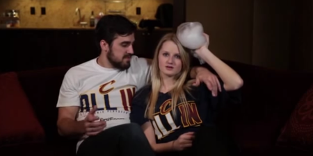 Video: The Cleveland Cavaliers find domestic violence hilarious in this brainless promotional video