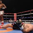 GIFS: Anthony Joshua’s ascent continues as he robs opponent of ability to stand