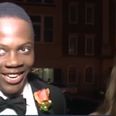 VIDEO: NFL quarterback surprises girl by arriving at her doorstep to take her to prom