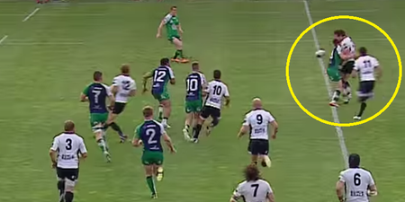 Video: Massive Robbie Henshaw hit sets up try in Connacht’s rout of Zebre