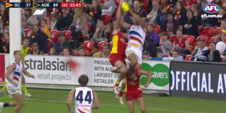 Video: There were some absolutely outrageous marks in the AFL this week