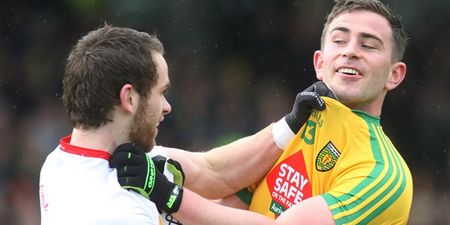 Donegal out-scrap Tyrone to three point victory in Ballybofey