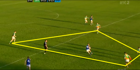 Game-changer: A first half sub proved to be key in Longford’s comeback against Offaly