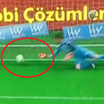 Vine: Galatasaray accused of match-fixing after goalkeeper appears to let shot in
