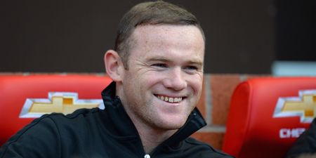 VIDEO: Wayne Rooney had a cheeky little pop at Liverpool during the POTY awards