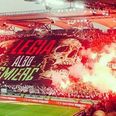 Video: Legia Warsaw fans are absolutely terrifying