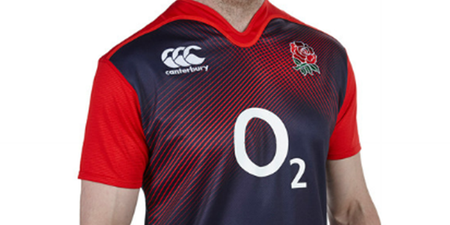 Pic: The RFU have made a bit of a howler promoting their new training kit
