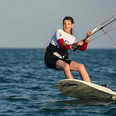 Jade O’Connor found kite-boarding by accident, but now wants to be a World Champion at 42