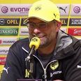 VIDEO: Jurgen Klopp with typical Klopp answer to reporter asking about his  next club