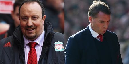 VIDEO: Liverpool’s travelling support sing Rafa Benitez’s name during 6-1 defeat to Stoke