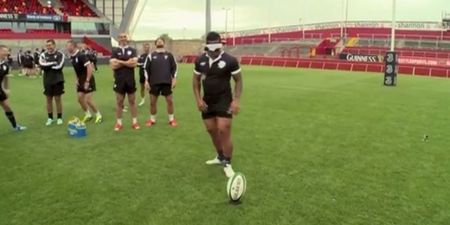 VIDEO: The Barbarians are so confident of beating Ireland they’re taking blindfold penalties