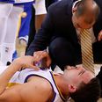 VINE: UFC meets NBA as Klay Thompson diagnosed with concussion