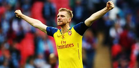 Video: German commentary over Per Mertesacker’s FA Cup goal is simply fantastic (NSFW)