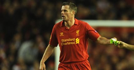 Jamie Carragher reckons one of Liverpool’s top targets is a candidate for captain next season