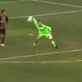 GIF: MLS goalkeeper has to take the honour of owning the world’s worst throw-out