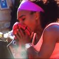 Video: Not even getting sick courtside could stop Serena Williams at the French Open [Graphic]