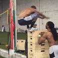 WATCH: The box jump game is strong with Notre Dame’s KeiVarae Russell