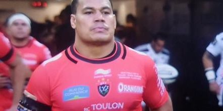 PIC: Former All-Black with wonderful tribute to Jerry Collins in Top 14 semi-final