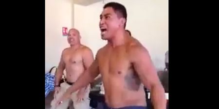 VIDEO: Rousing footage of Jerry Collins performing final haka at friend’s testimonial banquet
