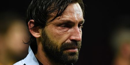 Vine: Heartwrenching moment when Andrea Pirlo broke down after losing the Champions League final