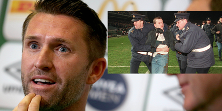 Robbie Keane shares his memories of watching Lansdowne riots from Schoolboy Stand