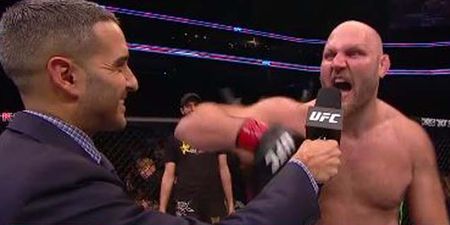 Video: UFC heavyweight Ben Rothwell scares the holy bejaysus out of everyone with peculiar interview