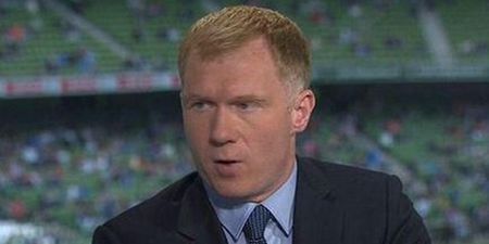 VIDEO: Paul Scholes sums up what everybody watching Ireland vs. England was thinking