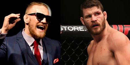 Michael Bisping tries to irk Conor McGregor with cheeky pop at UFC Dublin event