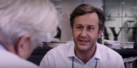 Get a look at Chris O’Dowd as David Walsh as he tries to bring down Lance Armstrong