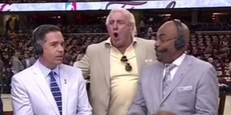 VINE: Not even a Ric Flair ‘Woooo!’ could save LeBron James and Cleveland