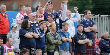 The thousands of Scotland fans in Dublin have been having great craic at the SSE Airtricity League