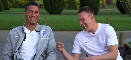 VIDEO: Manchester United defenders Phil Jones and Chris Smalling take a Mr and Mrs quiz